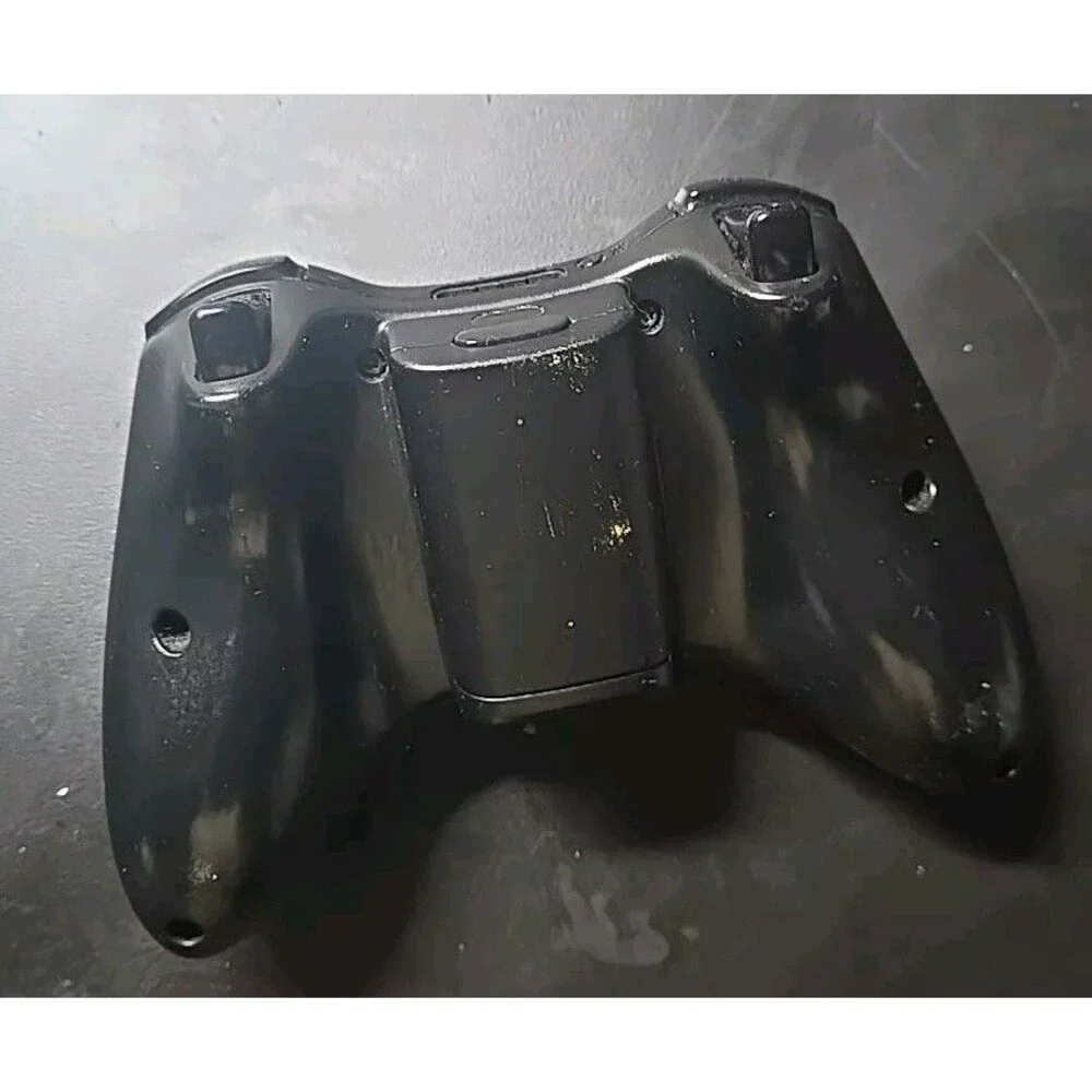 Official Microsoft Xbox 360 Black Wireless Controller Genuine Original OEM